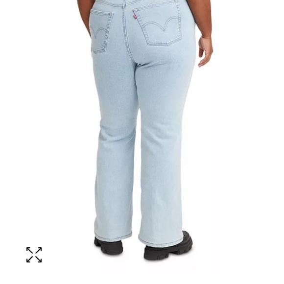 LEVI'S
Trendy Plus Size Cotton Ribcage High-Rise Jeans. - Picture 4 of 8
